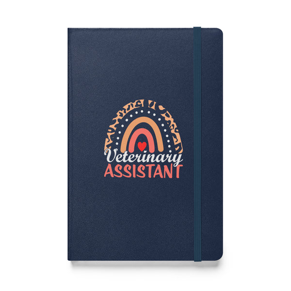 Veterinary Assistant Heart Hardcover-bound notebook-Hardcover Bound Notebook | JournalBook®-I love Veterinary