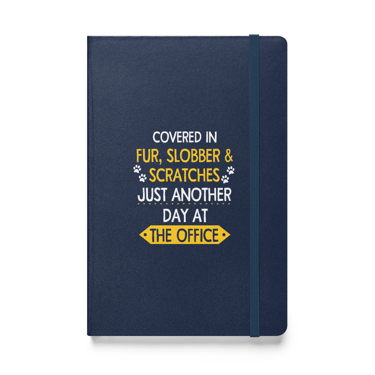 Fur, Slobber, Scratches Hardcover bound notebook-Hardcover Bound Notebook | JournalBook®-I love Veterinary