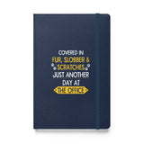 Fur, Slobber, Scratches Hardcover bound notebook-Hardcover Bound Notebook | JournalBook®-I love Veterinary
