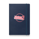 Vet Receptionist circle two paws, Hardcover-bound notebook-I love Veterinary