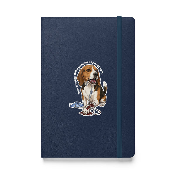 Nice catheter!, Hardcover-bound notebook-I love Veterinary