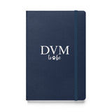 DVM to be, Hardcover-bound notebook-I love Veterinary
