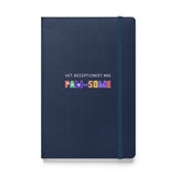 Vet receptionist are paw-some, Hardcover-bound notebook-I love Veterinary