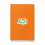 Veterinary Receptionist Heart Paws Hardcover-bound notebook-Hardcover Bound Notebook | JournalBook®-I love Veterinary