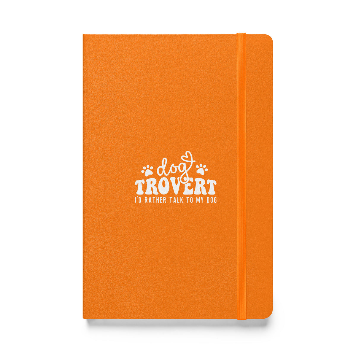 I'd rather talk to my Dog Hardcover-bound notebook-Hardcover Bound Notebook | JournalBook®-I love Veterinary