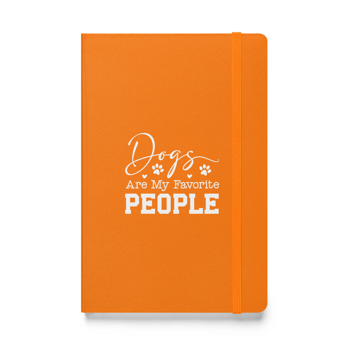 Dogs Are My Favorite People Hardcover-bound notebook-Hardcover Bound Notebook | JournalBook®-I love Veterinary
