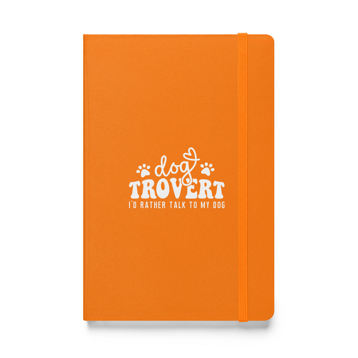 I'd rather talk to my Dog Hardcover-bound notebook-Hardcover Bound Notebook | JournalBook®-I love Veterinary
