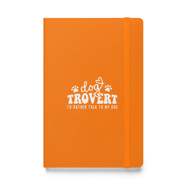 I'd rather talk to my Dog Hardcover-bound notebook-Hardcover Bound Notebook | JournalBook®-I love Veterinary