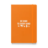 Be kind to every kind Hardcover bound notebook-Hardcover Bound Notebook | JournalBook®-I love Veterinary