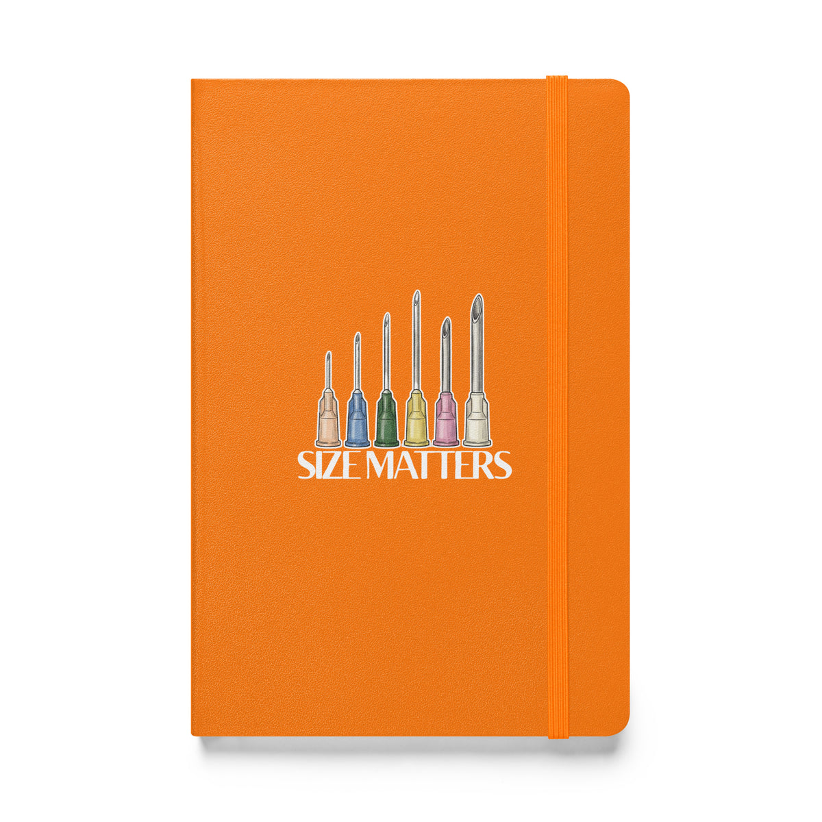 Size Matters, Hardcover-bound notebook-I love Veterinary