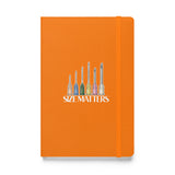 Size Matters, Hardcover-bound notebook-I love Veterinary