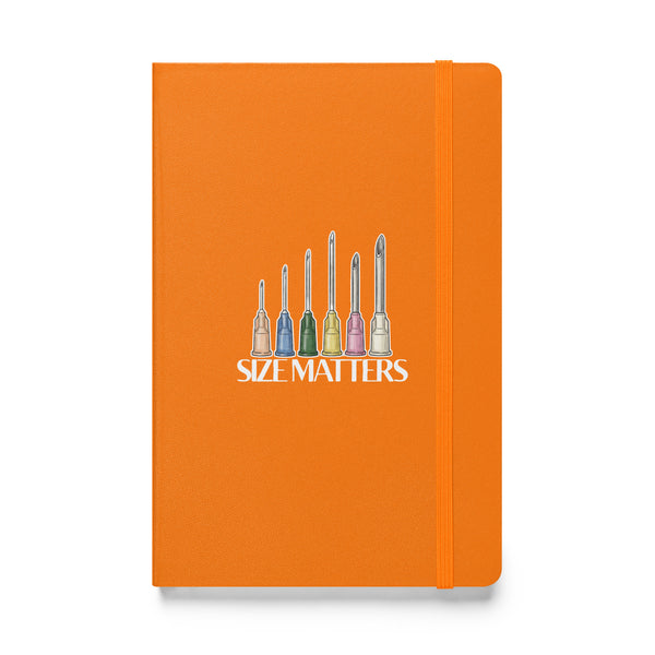 Size Matters, Hardcover-bound notebook-I love Veterinary
