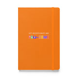 Vet receptionist are paw-some, Hardcover-bound notebook-I love Veterinary