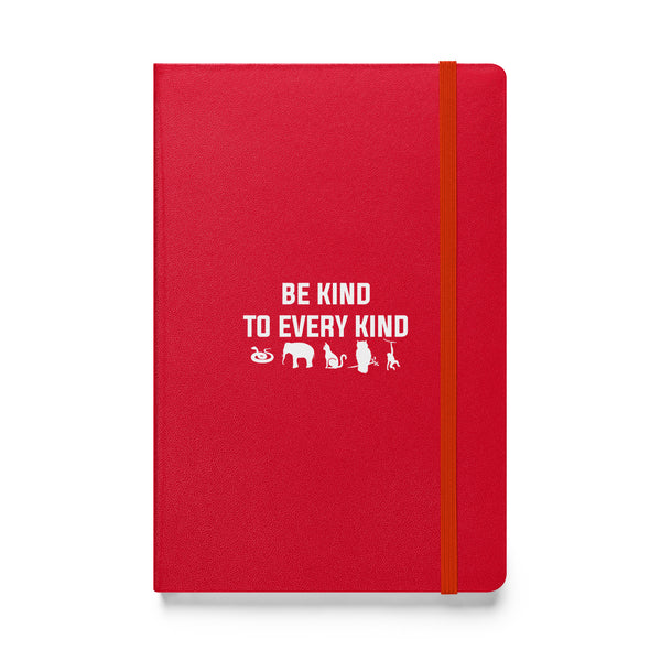 Be kind to every kind Hardcover bound notebook-Hardcover Bound Notebook | JournalBook®-I love Veterinary