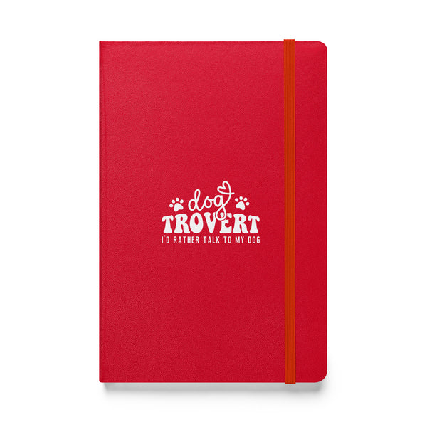 I'd rather talk to my Dog Hardcover-bound notebook-Hardcover Bound Notebook | JournalBook®-I love Veterinary