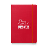 Dogs Are My Favorite People Hardcover-bound notebook-Hardcover Bound Notebook | JournalBook®-I love Veterinary