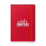 I'd rather talk to my Dog Hardcover-bound notebook-Hardcover Bound Notebook | JournalBook®-I love Veterinary