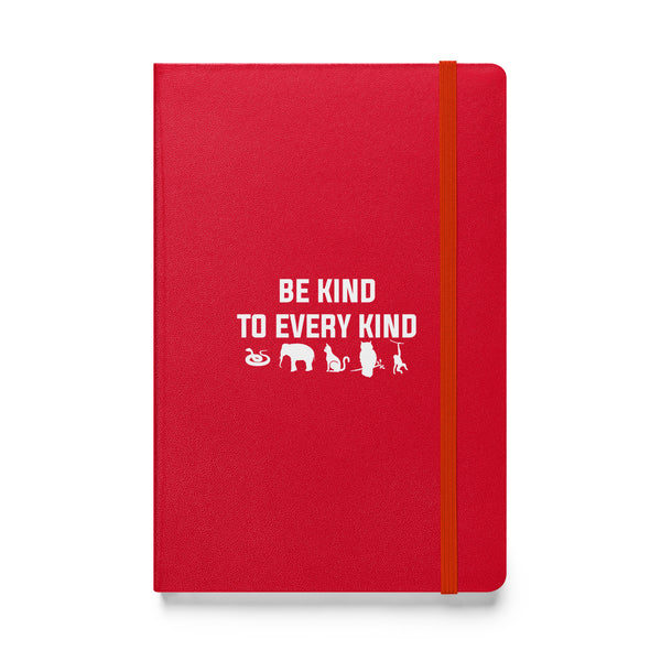 Be kind to every kind Hardcover bound notebook-Hardcover Bound Notebook | JournalBook®-I love Veterinary