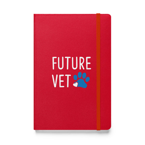 Future Vet Hardcover bound notebook-Hardcover Bound Notebook | JournalBook®-I love Veterinary