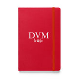 DVM to be, Hardcover-bound notebook-I love Veterinary