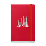 Size Matters, Hardcover-bound notebook-I love Veterinary