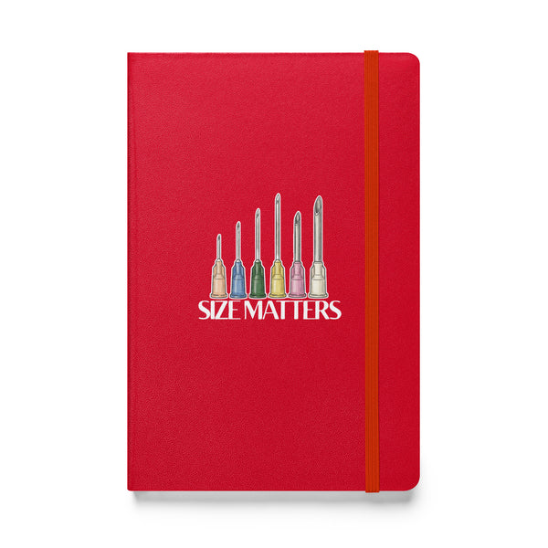 Size Matters, Hardcover-bound notebook-I love Veterinary
