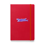 Veterinary Receptionist, Hardcover-bound notebook-I love Veterinary