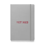 Vet Med Hardcover bound notebook-Hardcover Bound Notebook | JournalBook®-I love Veterinary