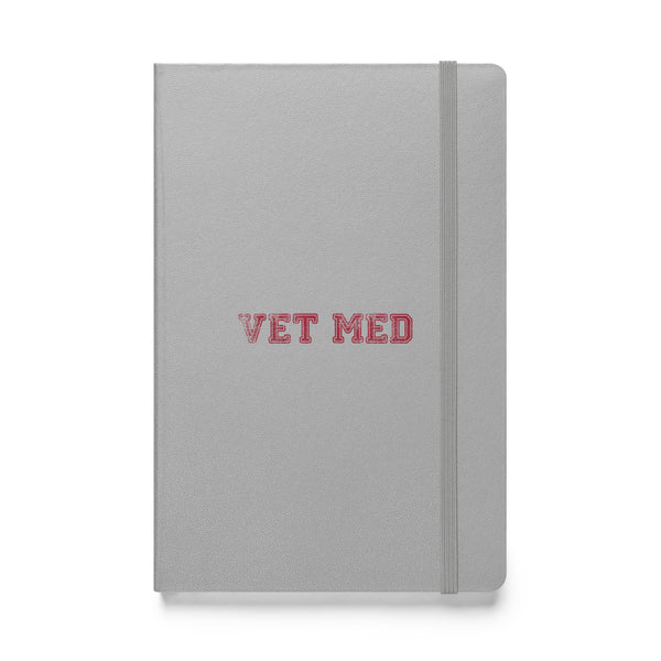 Vet Med Hardcover bound notebook-Hardcover Bound Notebook | JournalBook®-I love Veterinary