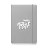 Classy mother pupper Hardcover bound notebook-Hardcover Bound Notebook | JournalBook®-I love Veterinary