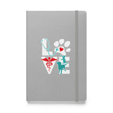 Love Veterinary cat and dog Hardcover bound notebook-I love Veterinary