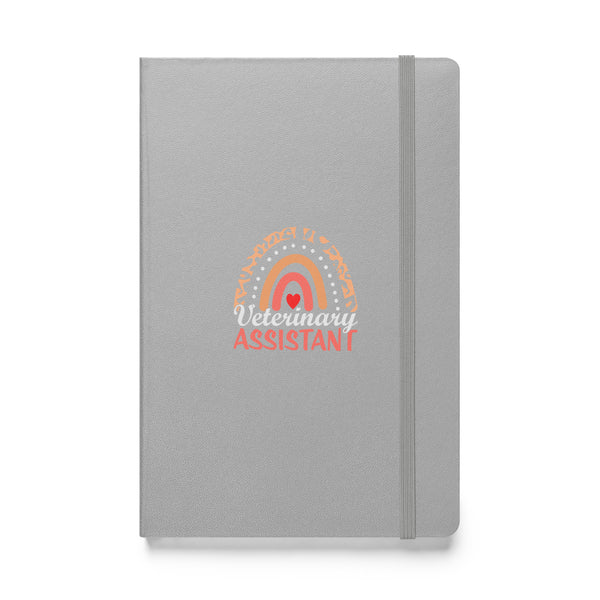 Veterinary Assistant Heart Hardcover-bound notebook-Hardcover Bound Notebook | JournalBook®-I love Veterinary