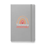 Veterinary Assistant Heart Hardcover-bound notebook-Hardcover Bound Notebook | JournalBook®-I love Veterinary