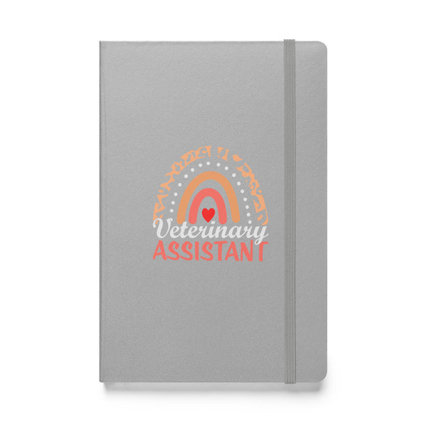 Veterinary Assistant Heart Hardcover-bound notebook-Hardcover Bound Notebook | JournalBook®-I love Veterinary