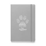 Vet Assistant Pawprint Hardcover bound notebook-Hardcover Bound Notebook | JournalBook®-I love Veterinary