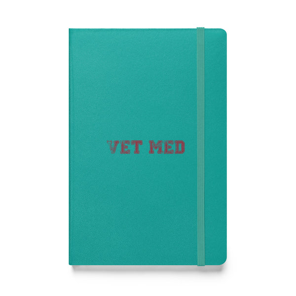 Vet Med Hardcover bound notebook-Hardcover Bound Notebook | JournalBook®-I love Veterinary