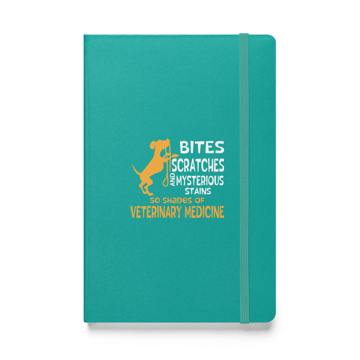 50 Shades of Veterinary Medicine Hardcover bound notebook-Hardcover Bound Notebook | JournalBook®-I love Veterinary