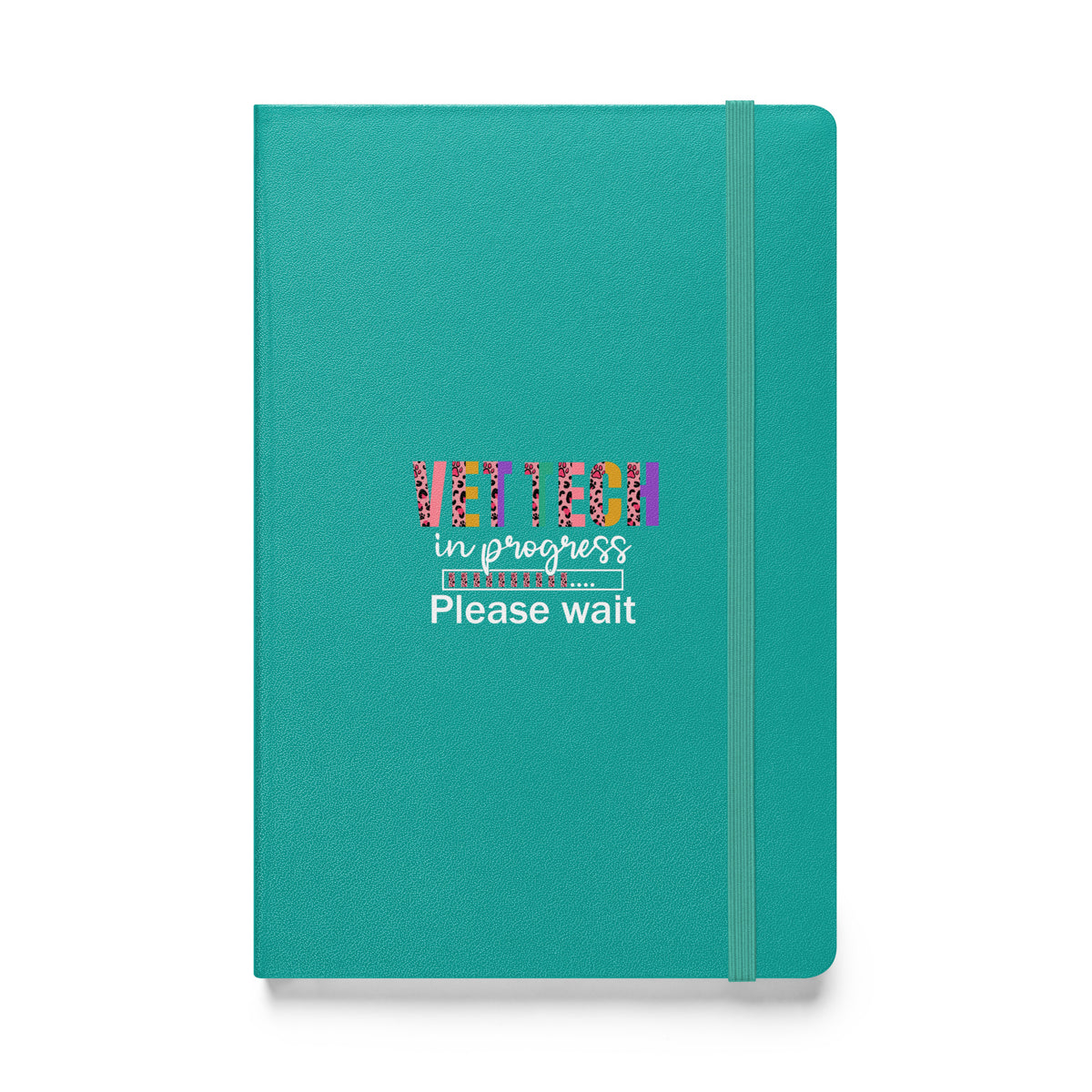 Vet Tech in Progress... Hardcover bound notebook-Hardcover Bound Notebook | JournalBook®-I love Veterinary