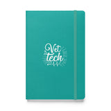 Vet Tech Stethoscope Pulse Hardcover bound notebook-Hardcover Bound Notebook | JournalBook®-I love Veterinary