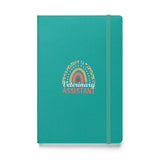 Veterinary Assistant Heart Hardcover-bound notebook-Hardcover Bound Notebook | JournalBook®-I love Veterinary
