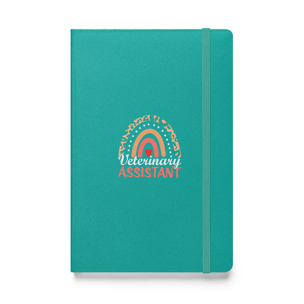 Veterinary Assistant Heart Hardcover-bound notebook-Hardcover Bound Notebook | JournalBook®-I love Veterinary