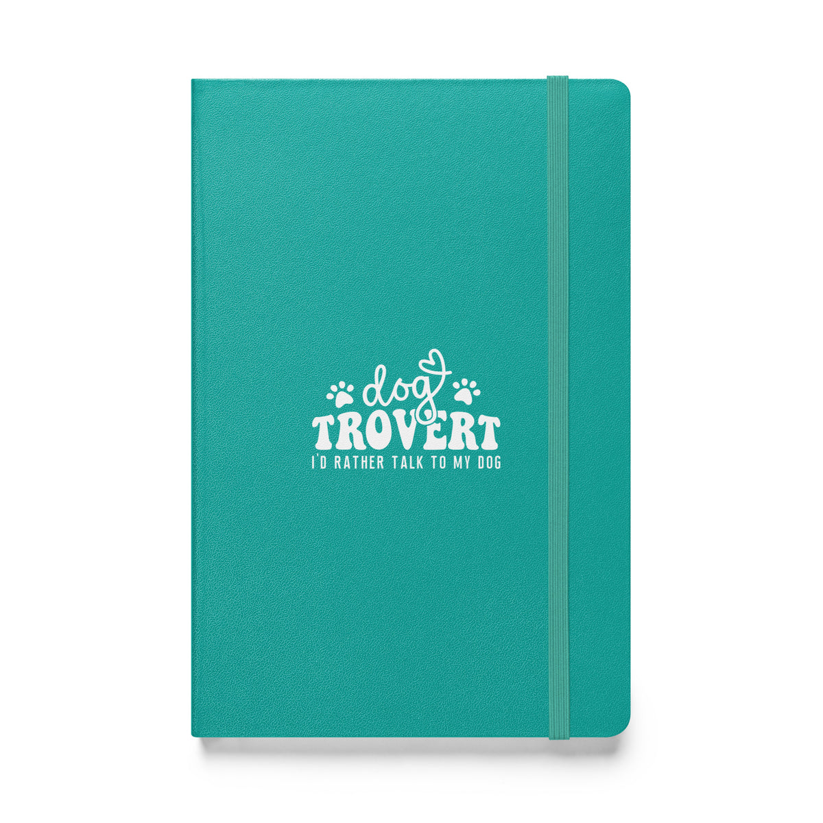 I'd rather talk to my Dog Hardcover-bound notebook-Hardcover Bound Notebook | JournalBook®-I love Veterinary