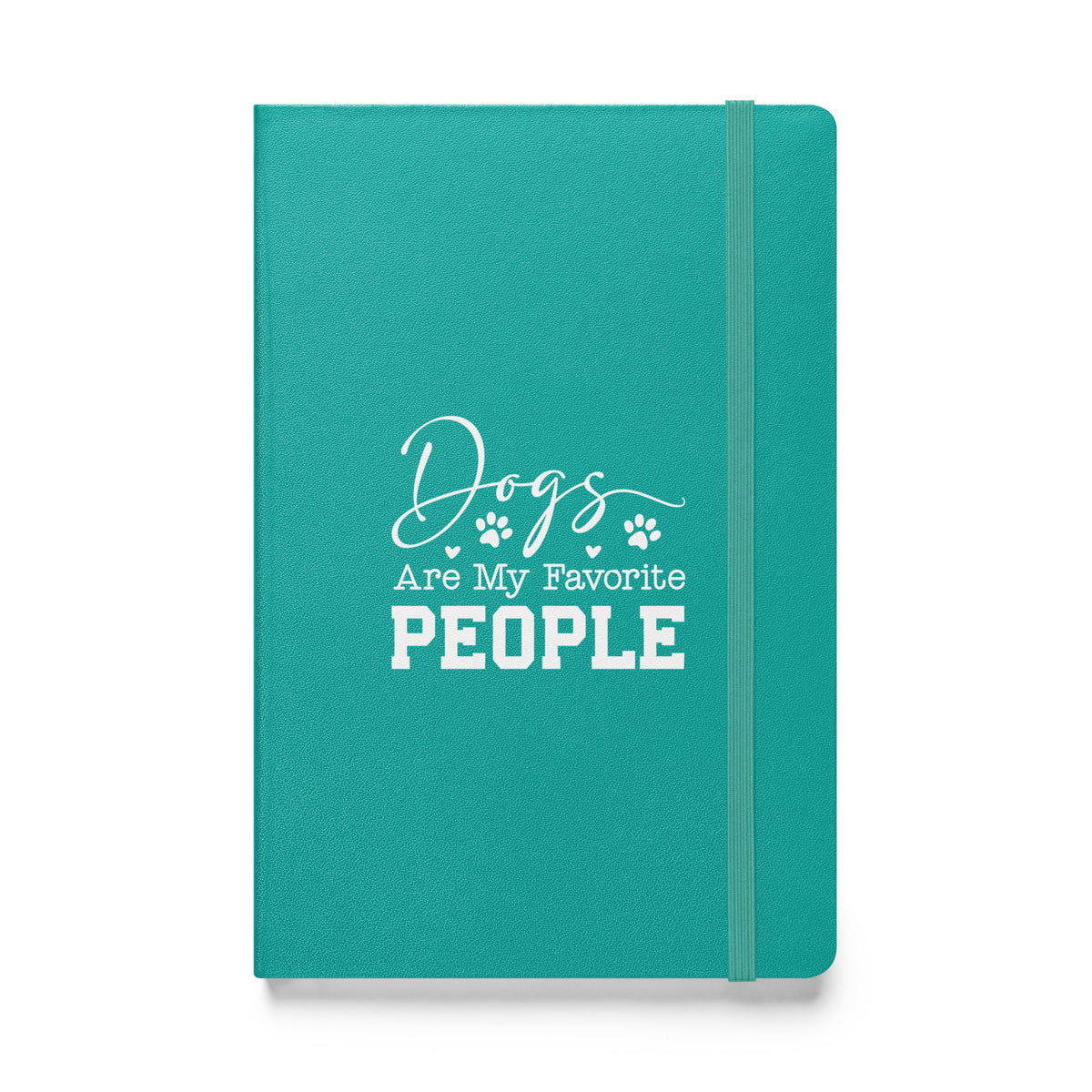 Dogs Are My Favorite People Hardcover-bound notebook-Hardcover Bound Notebook | JournalBook®-I love Veterinary