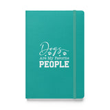 Dogs Are My Favorite People Hardcover-bound notebook-Hardcover Bound Notebook | JournalBook®-I love Veterinary