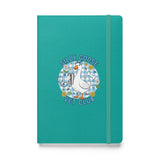 Silly Goose Vet Club Hardcover-bound notebook-Hardcover Bound Notebook | JournalBook®-I love Veterinary
