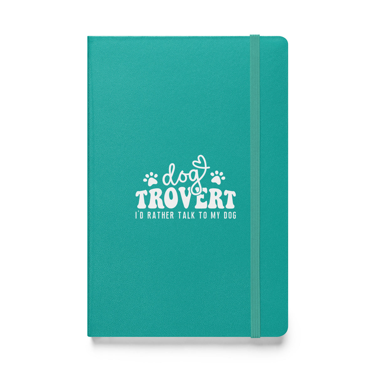 I'd rather talk to my Dog Hardcover-bound notebook-Hardcover Bound Notebook | JournalBook®-I love Veterinary