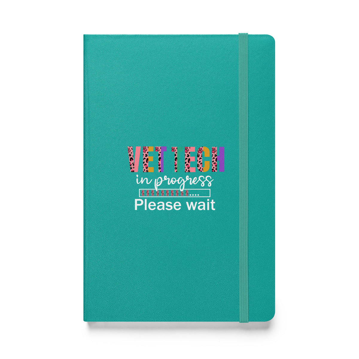 Vet Tech in Progress... Hardcover bound notebook-Hardcover Bound Notebook | JournalBook®-I love Veterinary