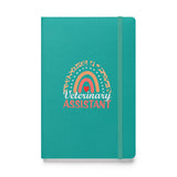 Veterinary Assistant Heart Hardcover-bound notebook-Hardcover Bound Notebook | JournalBook®-I love Veterinary