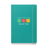 The woman, the wonder, the legend - the Vet Tech, Hardcover-bound notebook-I love Veterinary