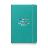 I work hard so my dog can have nice things, Hardcover-bound notebook-I love Veterinary